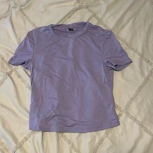 Purple tee